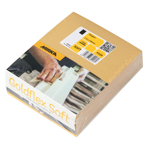 Mirka MIR-23-145-XXXRP Goldflex Soft  Abrasive Pads 4.5in x 5in Sheets