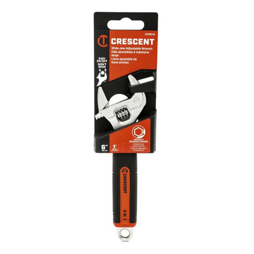 Crescent CRES-AC3XXVS Adjustable Wrench With Quick-Fit Jaw