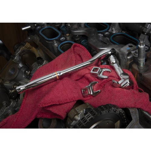 GEARWRENCH GW-81909 3/8in Drive Crowfoot Metric Wrench Set 10-Pieces