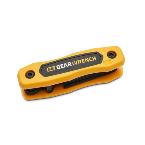 GEARWRENCH GW-83509 SAE Folding Hex Key Set 9-Pieces