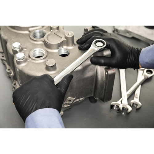 GEARWRENCH GW-9416 72-Tooth 12 Point Ratcheting Combination Metric Wrench Set 16-Pieces