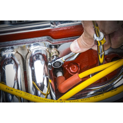 GEARWRENCH GW-9416 72-Tooth 12 Point Ratcheting Combination Metric Wrench Set 16-Pieces