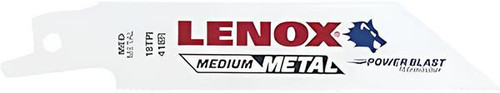 Lenox LEN-20552418R Metal Wolf Wave Edge Reciprocating Saw Blade