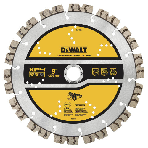 DEWALT DEW-DW47924 9in XP4 All-Purpose Segmented Diamond Blade