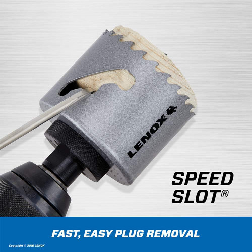 Lenox LEN-LXAH3134 44mmSpeed Slot Carbide Tipped Hole Saw