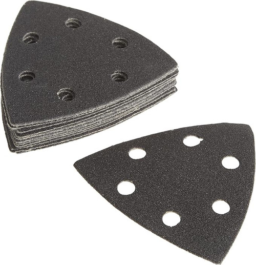 DEWALT DEW-DWASPTRI12 120 Grit Hook and Loop Triangle Sandpaper 12 Pack