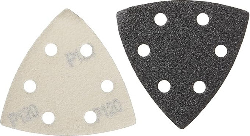 DEWALT DEW-DWASPTRI12 120 Grit Hook and Loop Triangle Sandpaper 12 Pack