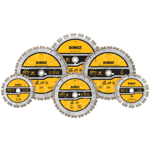 DEWALT DEW-4744ASPHXX Asphalt Segmented Diamond Blades