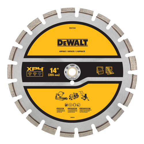 DEWALT DEW-4744ASPHXX Asphalt Segmented Diamond Blades