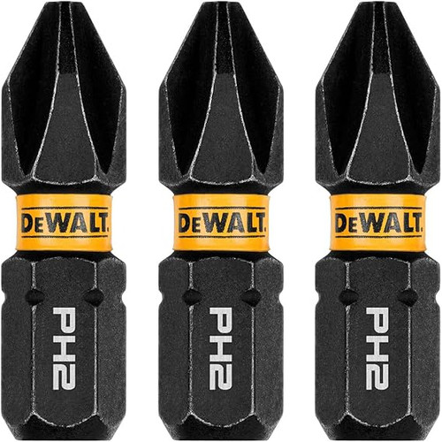 DEWALT DEW-DWAF1PH2IRXX 1in Flextorq Philips PH2 Impact Screwdriving Bits