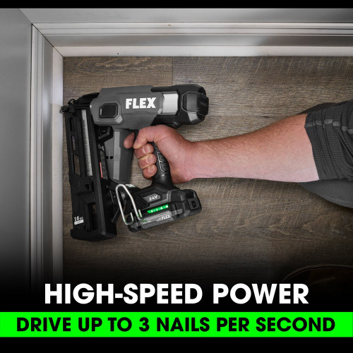 FLEX FL-FX4321A-Z 24V 16GA Angled Finish Nailer Bare Tool