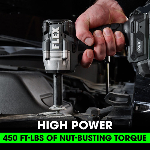 FLEX FL-FX1431A-1C 24V 3/8in Compact Impact Wrench 5.0Ah Kit