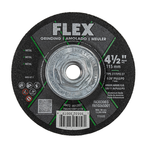 FLEX FL-FA303003  4-1/2in Hub Grinding Disc