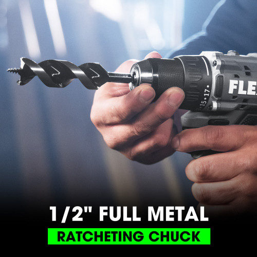 FLEX FL-FX1131-1A 24V 1/2in 2-Speed Compact Drill Driver 2.5Ah Kit