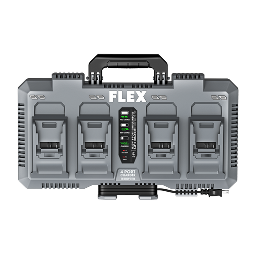 FLEX FL-FX0451-Z 24V 4-Port Simultaneous Rapid Charger