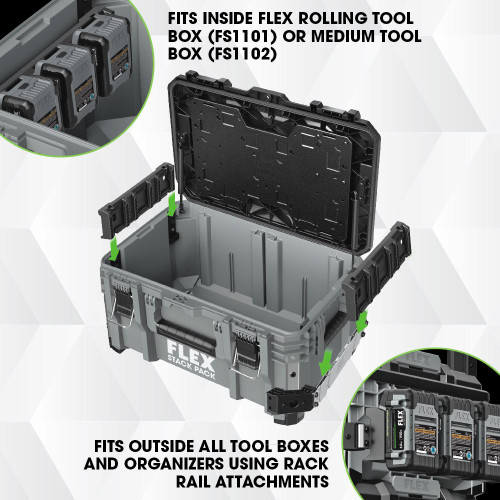 FLEX FL-FS1601 STACK PACK Battery Holder Attachment Mod