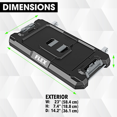 FLEX FL-FS1502 STACK PACK Folding Rack Shelf