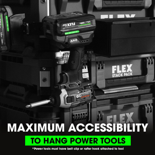 FLEX FL-FS1603 STACK PACK Front Tool Rack Rail Attachment Mod
