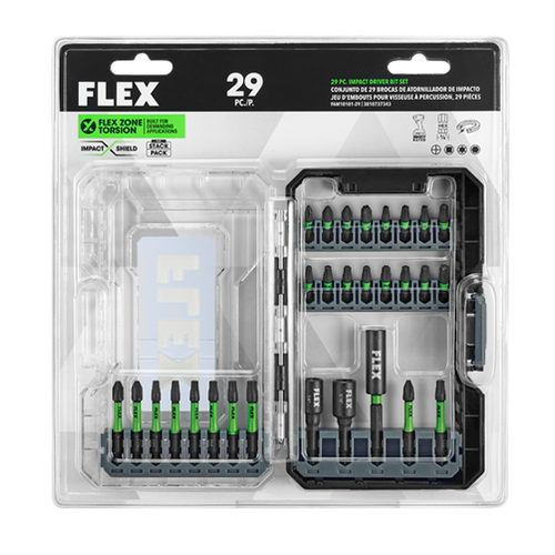 FLEX FL-FAM10101-29 Impact Driver Bit 29-Piece Set