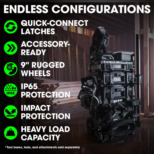 FLEX FL-FS1606-2 STACK PACK Charger Mounter Plate Attachment Mod 2-Pack