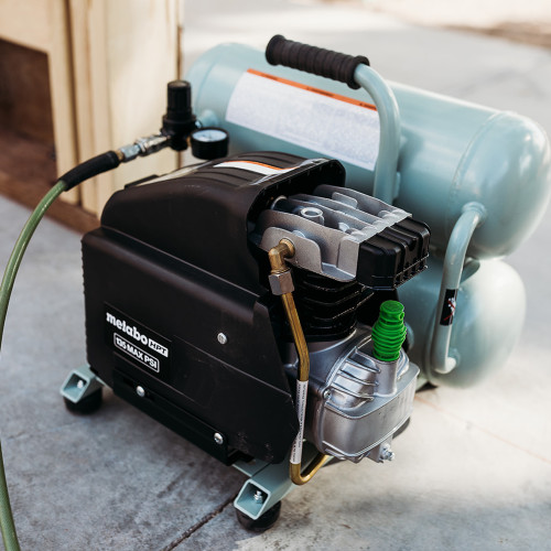 Metabo HPT HPT-EC99SM 4 Gallon Portable Electric Twin Stack Air Compressor