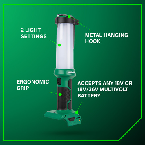 Metabo HPT HPT-UB18DFM 750 Lumen LED Lantern Bare Tool