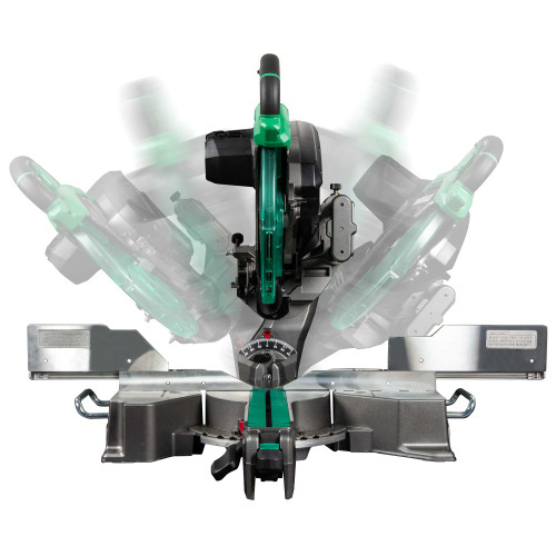 Metabo HPT HPT-C12RSH3M 12in Dual Bevel Sliding Miter Saw Bare Tool