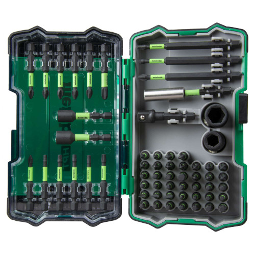 Metabo HPT HPT-115860M 1/4in Impact Bit And Socket Set 60 Pieces