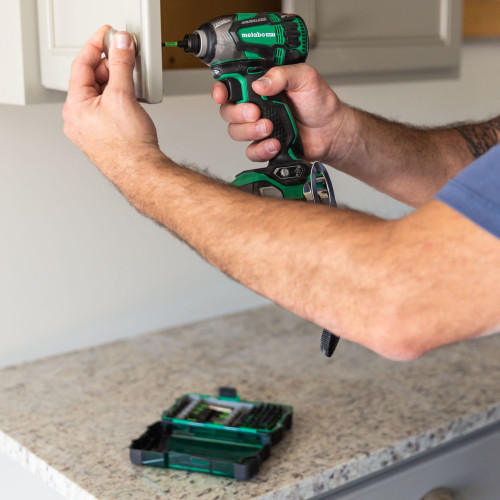 Metabo HPT HPT-115845M 1/4in Impact Driver Bit Set 45 Pieces