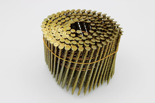 Bissett BIS-C1510SP120-4M 3in 15 Degree Spiral Nail Coil 4M