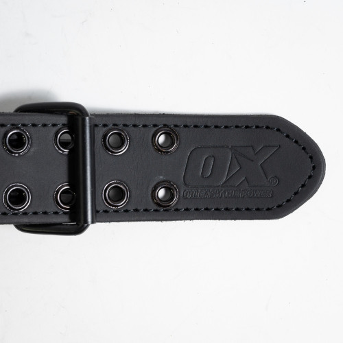 OX Tools OX-U268XX Ultimate 3in Leather And Nylon Tool Belt With Kevlar Reinforcement