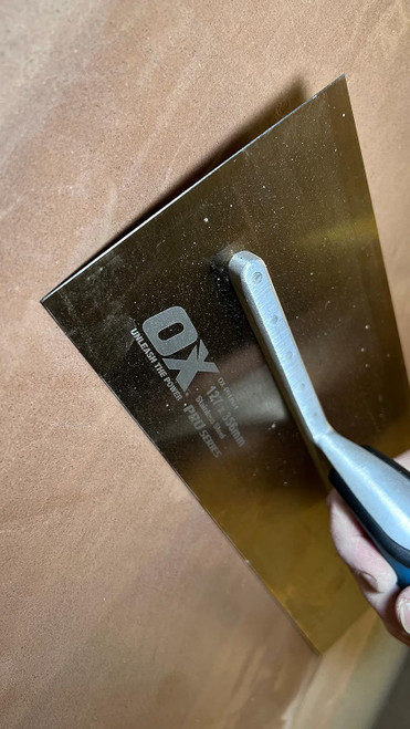 OX Tools OX-P011014 Pro Series 4.75in x 14in Plaster Finishing Trowel