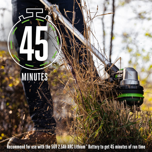 EGO Power EGO-ST1511T 15in Powerload String Trimmer With Telescopic Aluminum Shaft