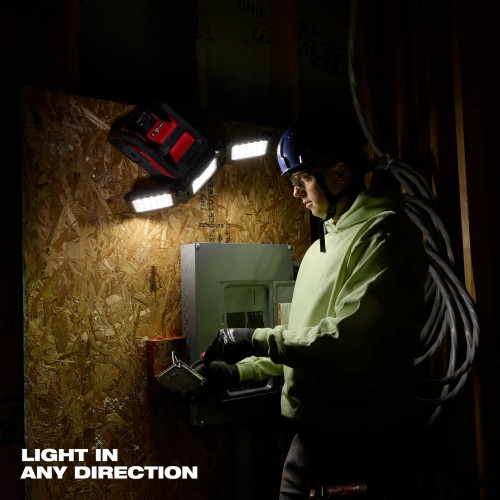 Milwaukee MIL-2368-20 M18 ROVER Dual Power Triple-Panel Flood & Area Light