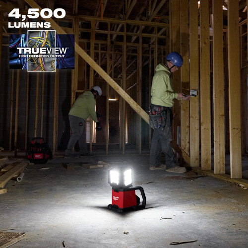 Milwaukee MIL-2368-20 M18 ROVER Dual Power Triple-Panel Flood & Area Light