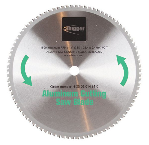 Fein Canada FEIN-63502014610 14in x 90 Teeth Aluminum Metal Cutting Saw Blade
