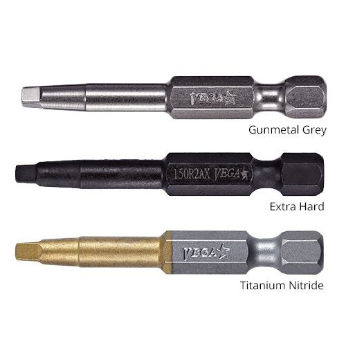 Vega Industries VEGA-170R1AX-DB10 2-3/4in Square Power Bits 10 Pack