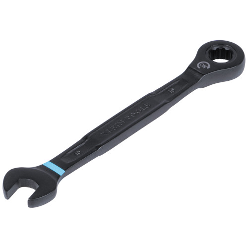 Klein Tools KLE-69408MG Metric 90 Tooth Ratcheting Combo Wrench 8 Piece Set