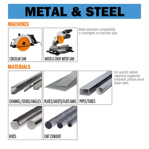 CMT Orange Tools CMT-22603606 Industrial Dry Cutter Circular Blades 6-1/2in 36 Teeth