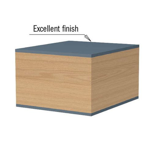 CMT Orange Tools CMT-19200511 3/16in x 2in Right Hand Rotation Solid Carbide Downcut Spiral Bits