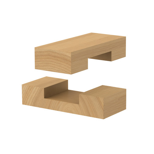 CMT Orange Tools CMT-81106511 1/4in x 2-1/4in Solid Carbide Straight Bit Short Series