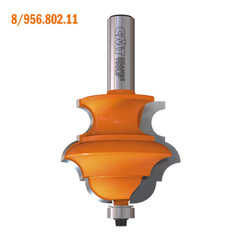 CMT Orange Tools CMT-85680211 2-3/16in Dia x 1-7/8in Cutting Length Profile A Multiprofile Router Bit