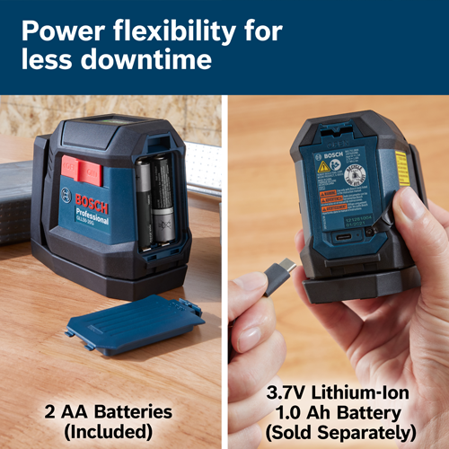 Bosch BOS-GLL50-20G Self-Leveling Cross-Line Laser