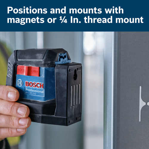 Bosch BOS-GLL50-20G Self-Leveling Cross-Line Laser