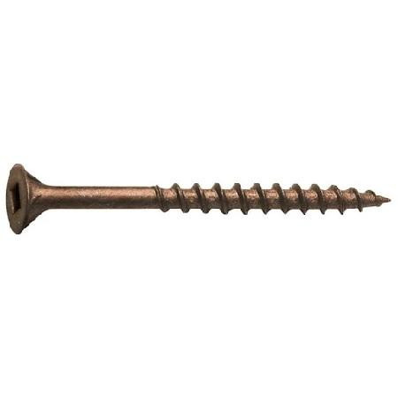 Hillman PAU-620757 2-1/2in Cedar Flat Head Deck Screw 350-Pieces