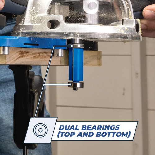 Kreg KREG-PRS500 1/2in Shank Flush Trim Bit