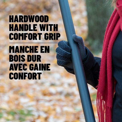 Garant GRA-GLR20SPC Multipurpose Rake With Wood Handle And Comfort Grip