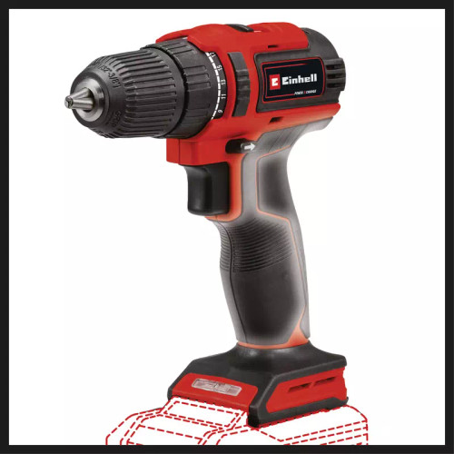 Einhell EIN-4514350 3/8in Brushless Drill Driver - Cordless TE-CD 18/40 LI BL18V