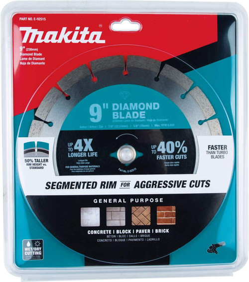 Makita MAK-E-02515 Segmented General Purpose 9in Diamond Blade