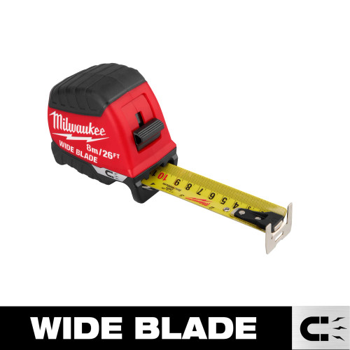 Milwaukee MIL-48-22-1226M 8m/26ft Wide Blade Magnetic Tape Measure